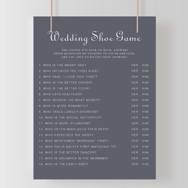 Eenvoudig Boho Wedding Shoe Game (Creator heeft geüpload)