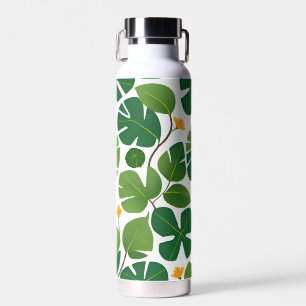 Eenvoudig Botanisch Ontwerp Waterfles