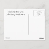Eenvoudig bovenaan briefkaart (Achterkant)
