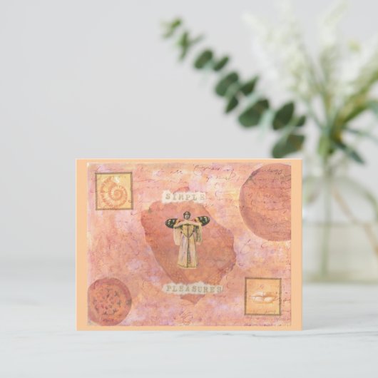 Eenvoudig Briefkaart (Staand voorkant)