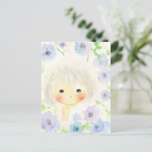 Eenvoudig Briefkaart (Staand voorkant)