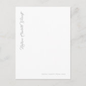 Eenvoudig Briefkaart / Formaliseren en aanpassen (Voorkant)