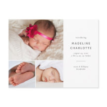 Eenvoudig Briefkaart voor het bekendmaken van meer