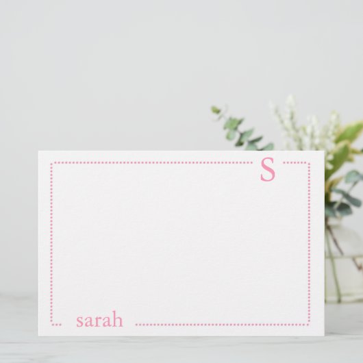 Eenvoudig Briefpapier (Staand voorkant)