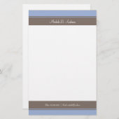 Eenvoudig Briefpapier (Voorkant / Achterkant)