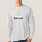 Eenvoudig Bright Horizons T-shirt met lange mouwen (Voorkant)