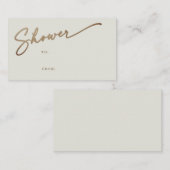 Eenvoudig Bruiloft Vrijgezellenfeest Gift Label (Voorkant / Achterkant)