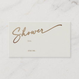 Eenvoudig Bruiloft Vrijgezellenfeest Gift Label