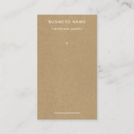 Eenvoudig bruin Kraft-papier — Label voor aantrekk