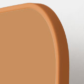 Eenvoudig Bruin Schattig Hart Script Moeder Opgeri Pickleball Paddle (Links Detail)