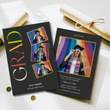 Eenvoudig budget 4 foto Groovy Retro Afstuderen