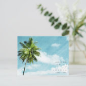 Eenvoudig budget voor batchweddenschappen bespaart aankondigingskaart (Staand voorkant)