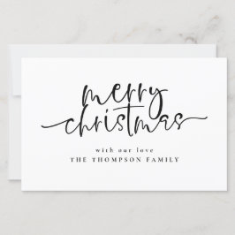 Eenvoudig budget voor elke kleurrijke kerstKaart