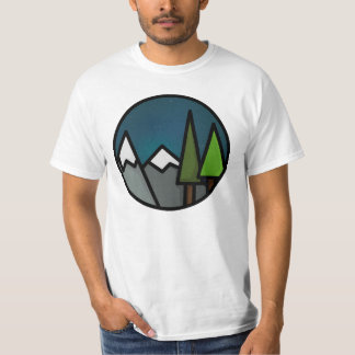 Eenvoudig buitenshuis t-shirt