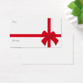 Eenvoudig CadeauLabel Visitekaartje (Bureau)