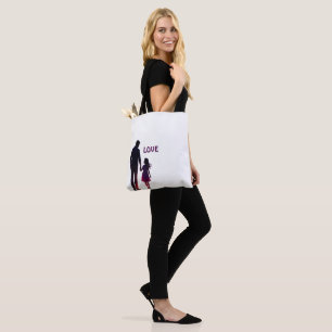 EENVOUDIG CADO VAN VADER EN DOCHTER TOTE BAG
