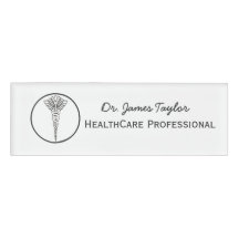 Eenvoudig Caduceus Symbool Medische Gezondheidszor