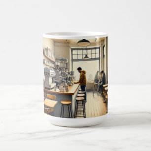 Eenvoudig café in San Francisco Mok