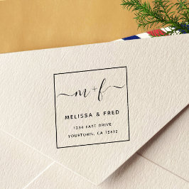 Eenvoudig Calligrafierendement Zelfinktende Stempel