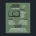 Eenvoudig camerapictogram, fotograaf, fotografisch flyer<br><div class="desc">Eenvoudig camerapictogram,  fotograaf,  fotografie Adverteren broers door de winkel van het Visitekaartje.</div>