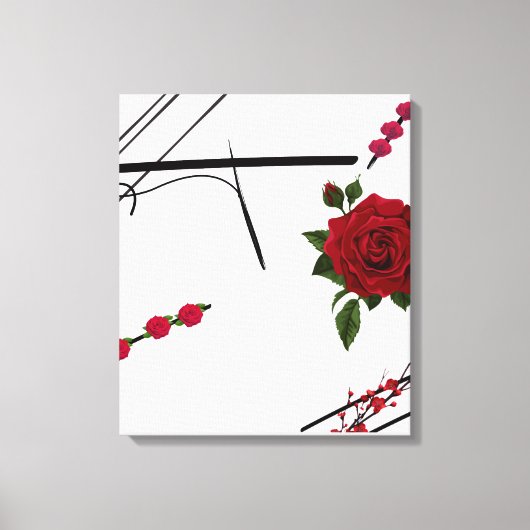 eenvoudig canvas afdruk (Voorkant)