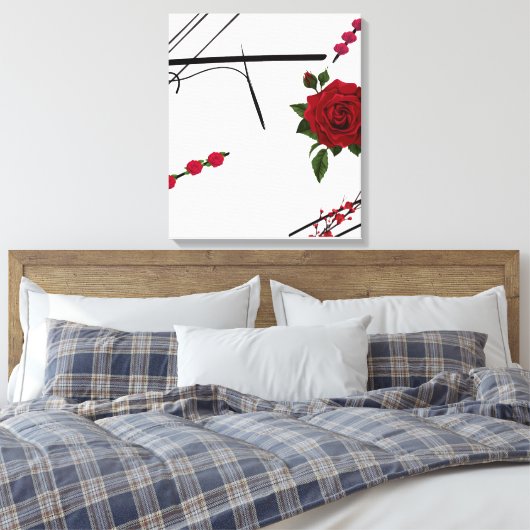 eenvoudig canvas afdruk (Insitu (Slaapkamer))