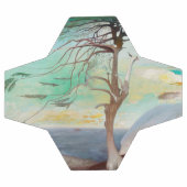 Eenvoudig Cedar Tree Landscape Painting Voetbal (Enkel)