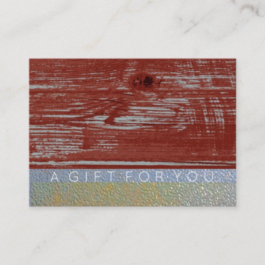 Eenvoudig certificaat van Mannen van hout met scho (Voorkant)