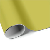 Eenvoudig Chartreuse Groen Effen Kleur Cadeaupapier (Rol Hoek)