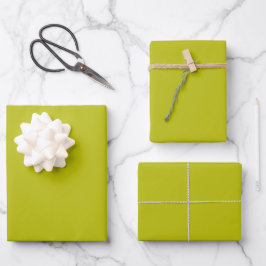 Eenvoudig Chartreuse Groen Effen Kleur Inpakpapier Vel
