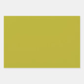 Eenvoudig Chartreuse Groen Effen Kleur Inpakpapier Vel (Voorkant 2)