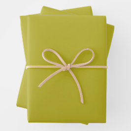 Eenvoudig Chartreuse Groen Effen Kleur Inpakpapier Vel