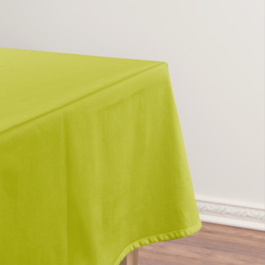 Eenvoudig Chartreuse Groen Effen Kleur Tafelkleed (Voorbeeld)