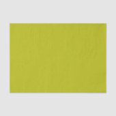 Eenvoudig Chartreuse Groen Effen Kleur Tissuepapier (Voorkant)