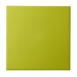 Eenvoudig Chartreuse Groen Effen Vlakke Kleur Tegeltje