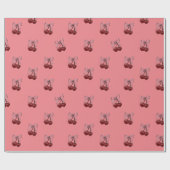Eenvoudig Cherries Cadeaupapier (Vlak)