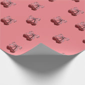 Eenvoudig Cherries Cadeaupapier (Hoek)