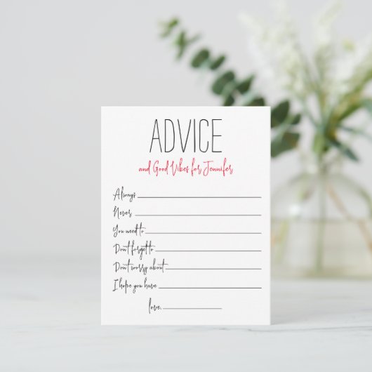 Eenvoudig chic advies goede vibes zwart wit echtsc (Staand voorkant)