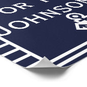 Eenvoudig Chic Ahoy Het is een Poster van het Baby (Hoek)