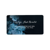 Eenvoudig Chic Gold Geometric Lijst Etiket (Voorkant)