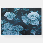 Eenvoudig Chic Gold Geometric Lijst Gastenboek (Achterkant)