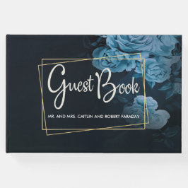 Eenvoudig Chic Gold Geometric Lijst Gastenboek