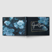 Eenvoudig Chic Gold Geometric Lijst Gastenboek (Volledig)