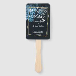 Eenvoudig Chic Gold Geometric Lijst Handwaaier