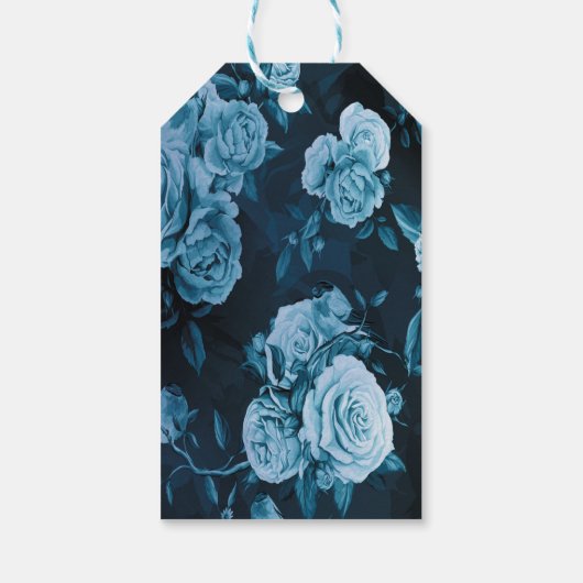 Eenvoudig Chic Gold Geometrisch Lijst bedankt Cadeaulabel (Achterkant)