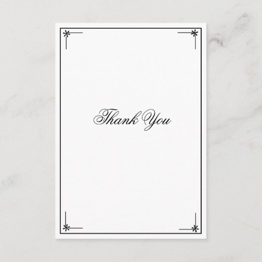 Eenvoudig chic script elegante bruiloft website RS Informatiekaartje (Achterkant)