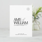 Eenvoudig chic · Stijlvol modern minimalistisch · Kaart (Staand voorkant)