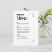 Eenvoudig chic · Stijlvol modern minimalistisch · Menu (Staand voorkant)