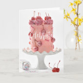 Eenvoudig Chic Vouwkaart Kaart (Gele Bloem)