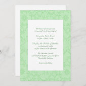 Eenvoudig chic Wedding-uitnodigingen Kaart (Voorkant / Achterkant)